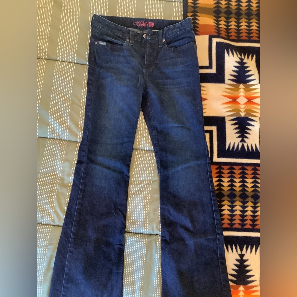 Cinch Dark Wash Trousers 28 Regular